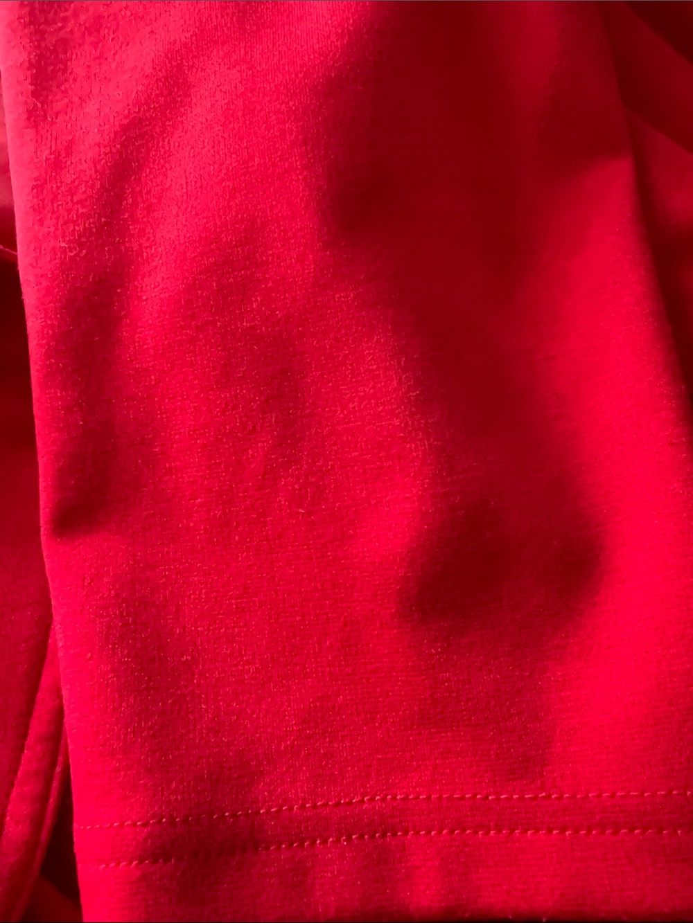 Calvin Klein Red Ruffle Front Open Blazer - Picture 5 of 9